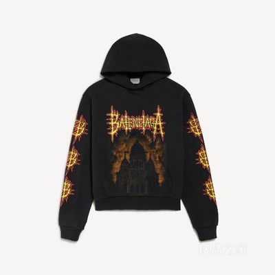 BALENCIAGA SACRÉ CŒUR中版型连帽卫衣