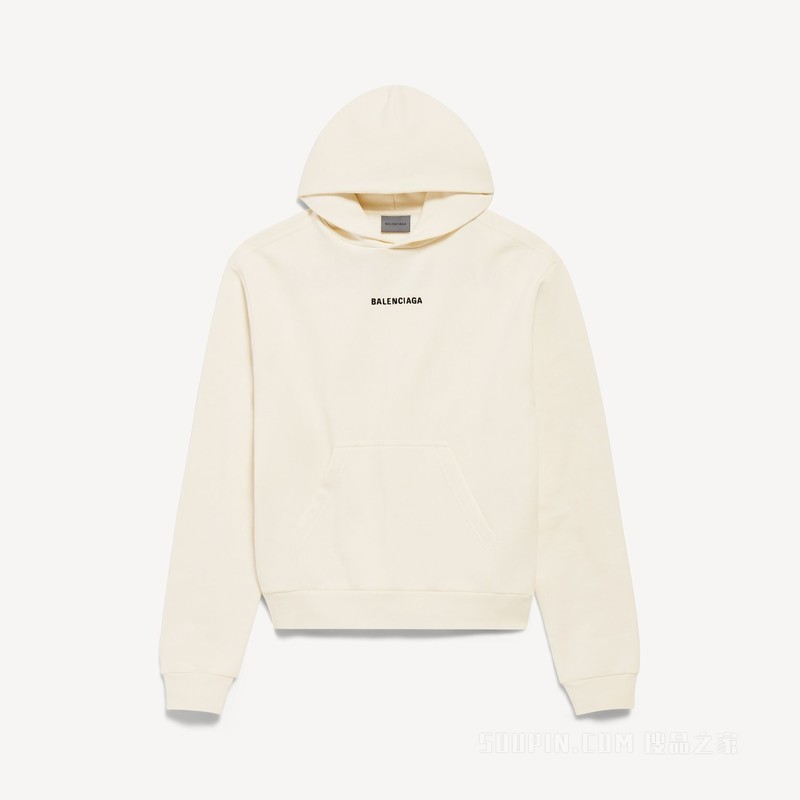 BALENCIAGA BACK HOODIE中号版型连帽卫衣