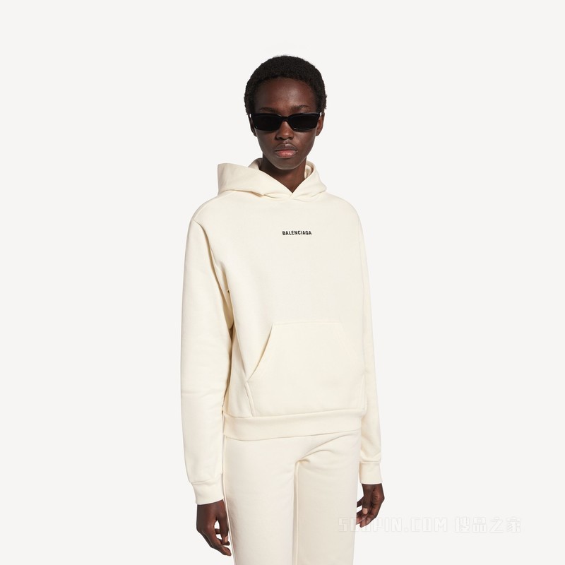 BALENCIAGA BACK HOODIE中号版型连帽卫衣