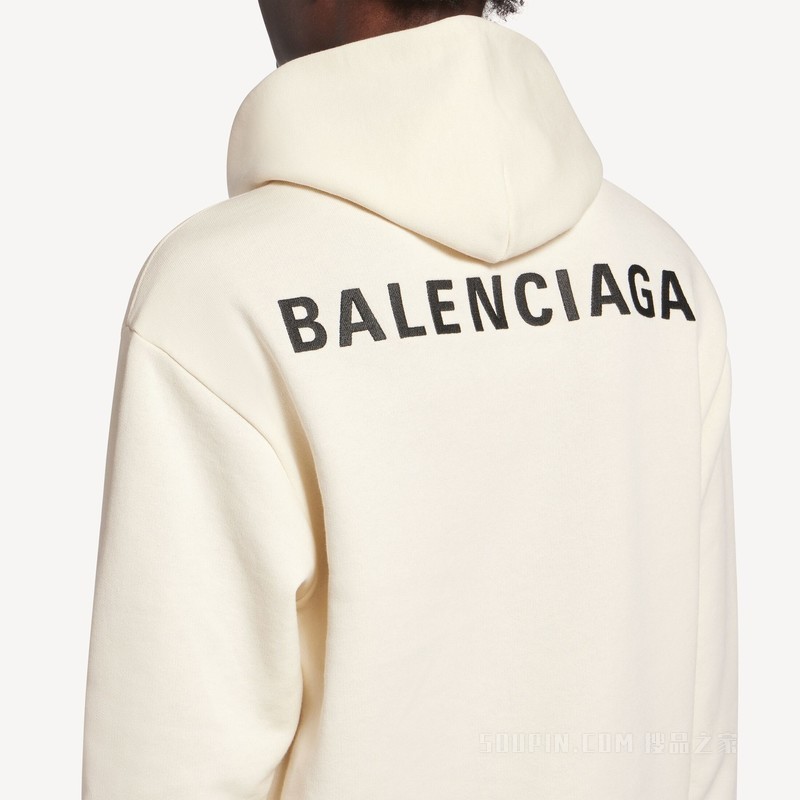 BALENCIAGA BACK HOODIE中号版型连帽卫衣