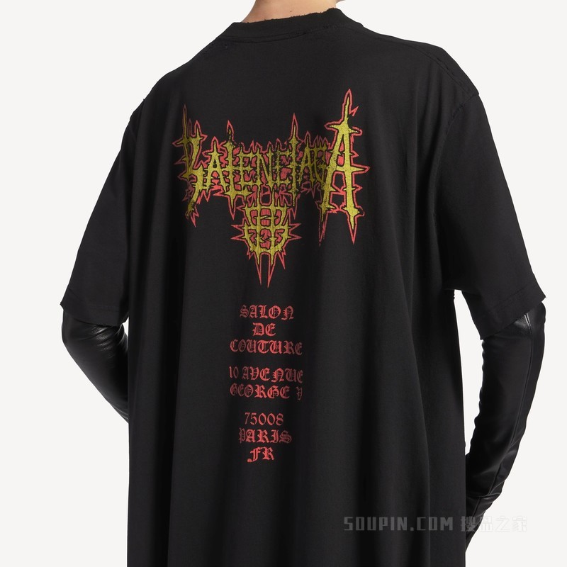 BALENCIAGA SACRÉ CŒUR拖尾T恤