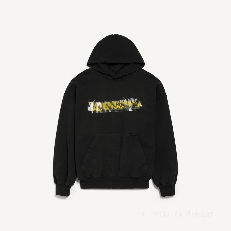 MESSY SPRAY HOODIE中号版型连帽卫衣