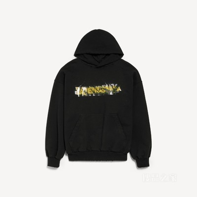 MESSY SPRAY HOODIE中号版型连帽卫衣