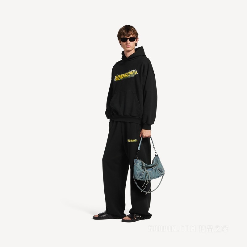 MESSY SPRAY HOODIE中号版型连帽卫衣