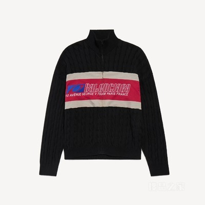 SPORTY BLOCK拉链开衫