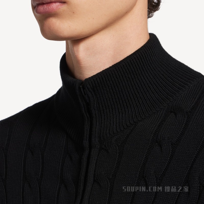 SPORTY BLOCK拉链开衫