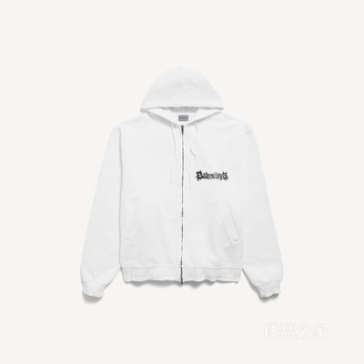 SALON DE COUTURE超大版型拉链连帽衫