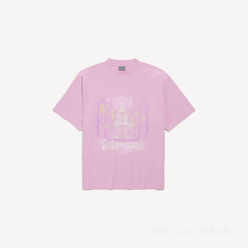 BALENCIAGA PLACE DES VOSGES中号版型T恤