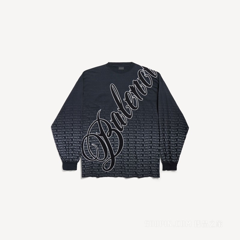 BIG B廓形长袖T恤