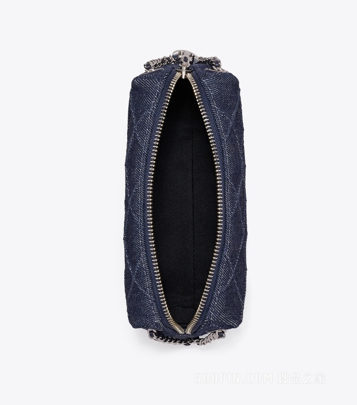 【礼物】Fleming 牛仔柔软斜挎包 蓝色