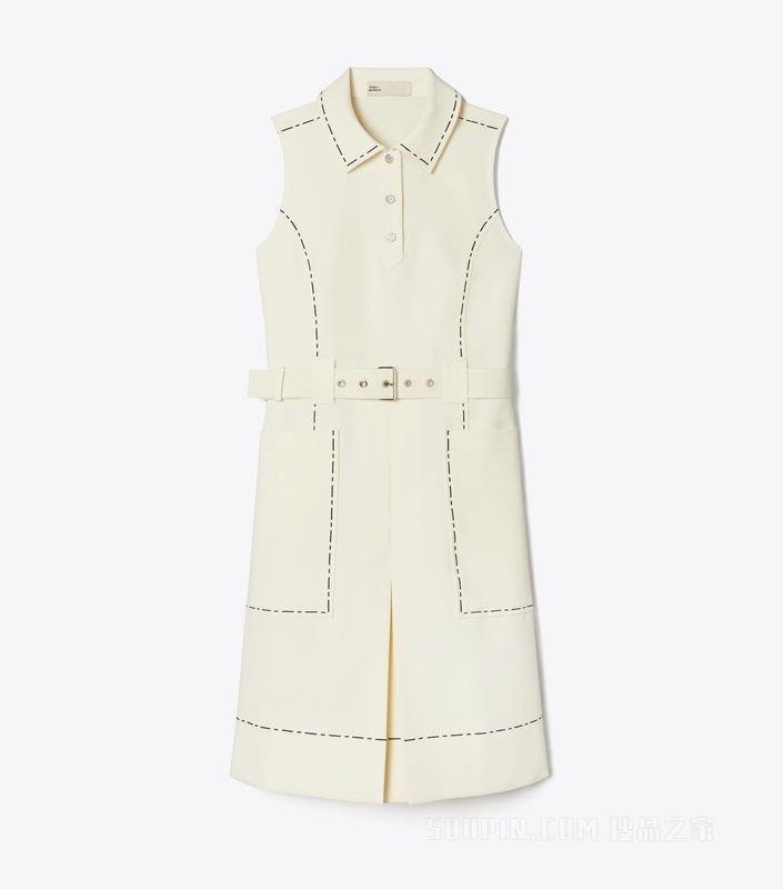 Polo 高尔夫裙 象牙白