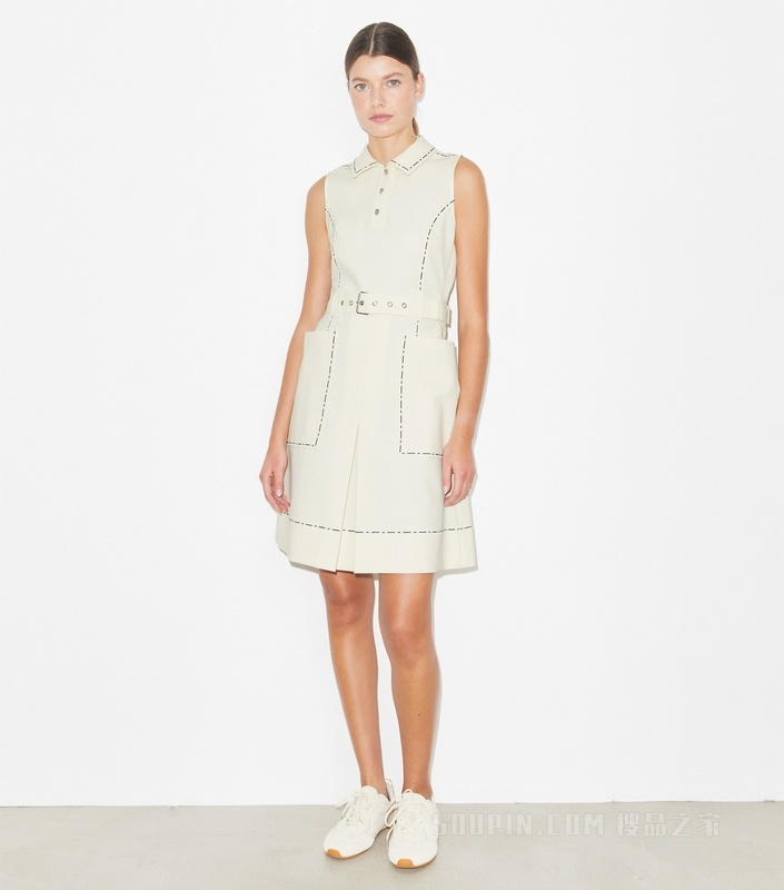 Polo 高尔夫裙 象牙白