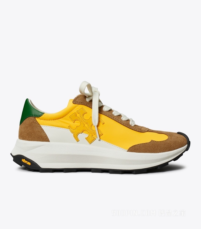 Tory 运动鞋 曦光黄/驼鹿棕/旷野绿