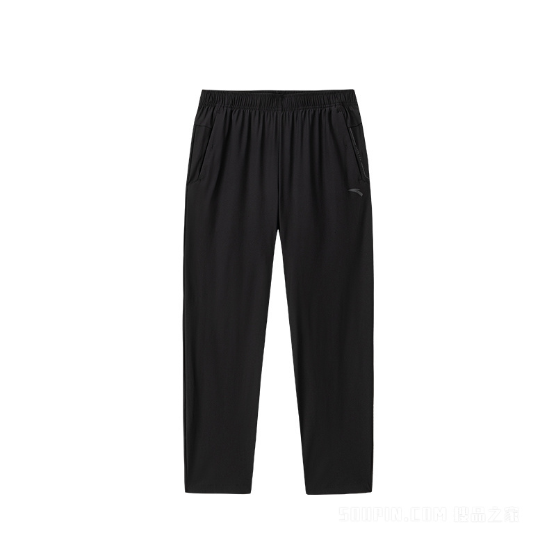 安踏训练男子冰肤针织运动长裤