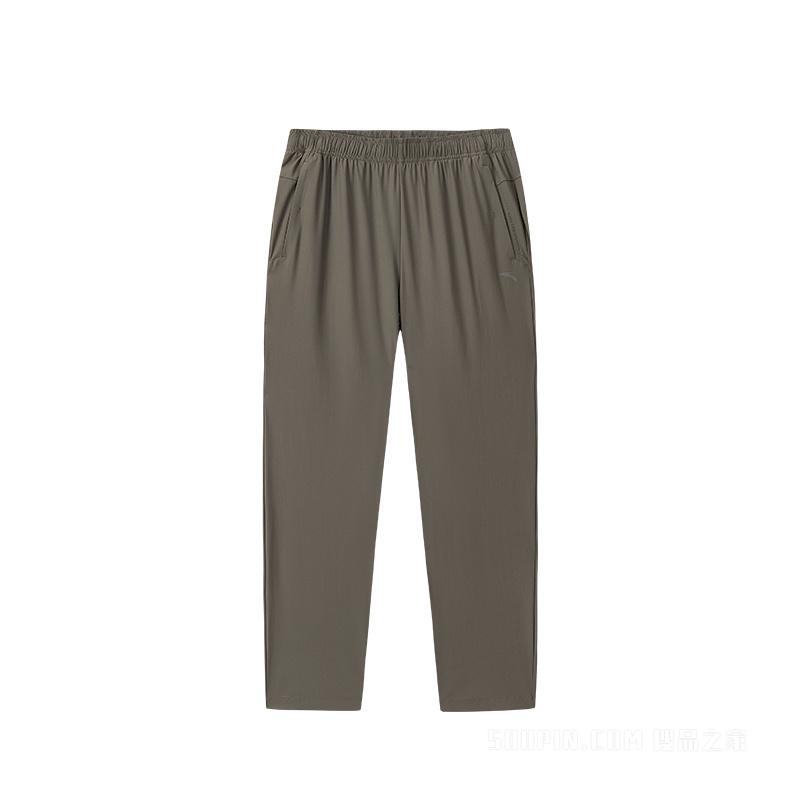 安踏训练男子冰肤针织运动长裤