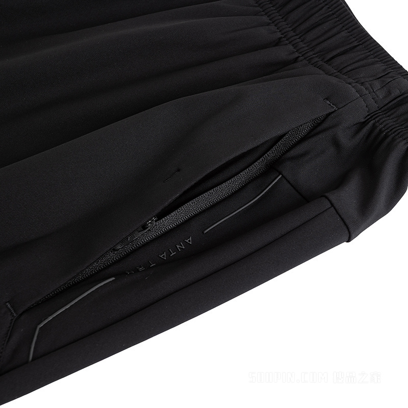 安踏训练男子冰肤针织运动长裤