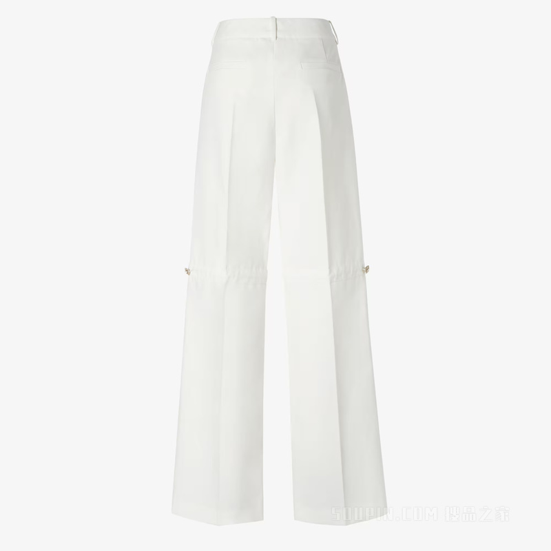 长裤 白色高科技帆布长裤