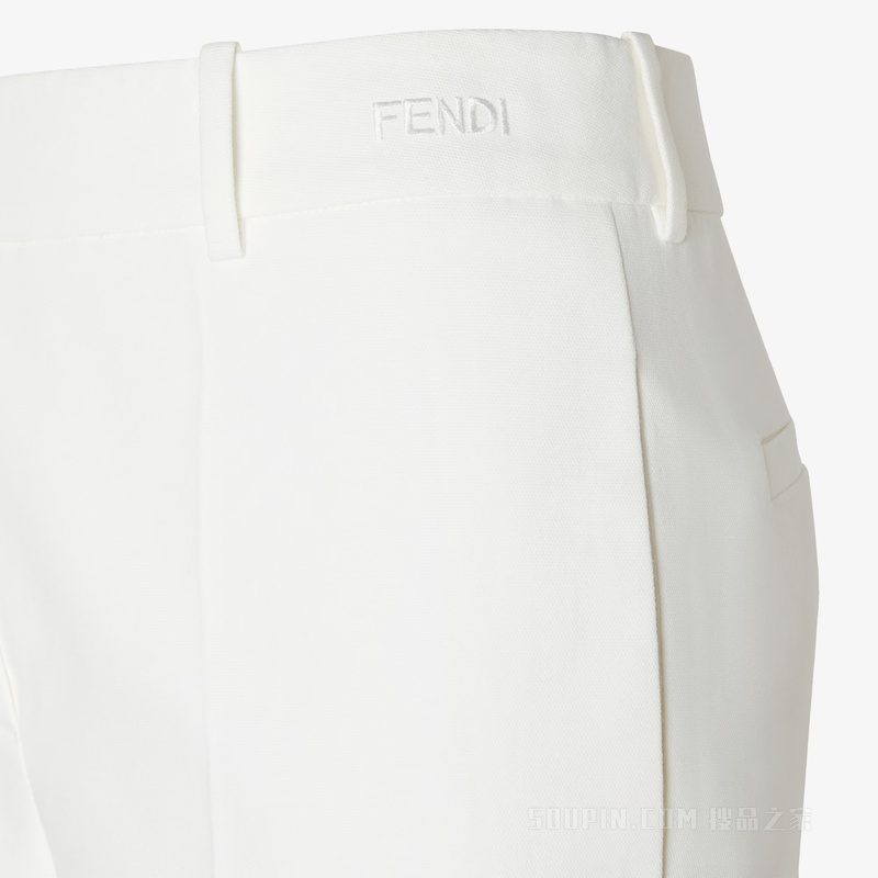 长裤 白色高科技帆布长裤