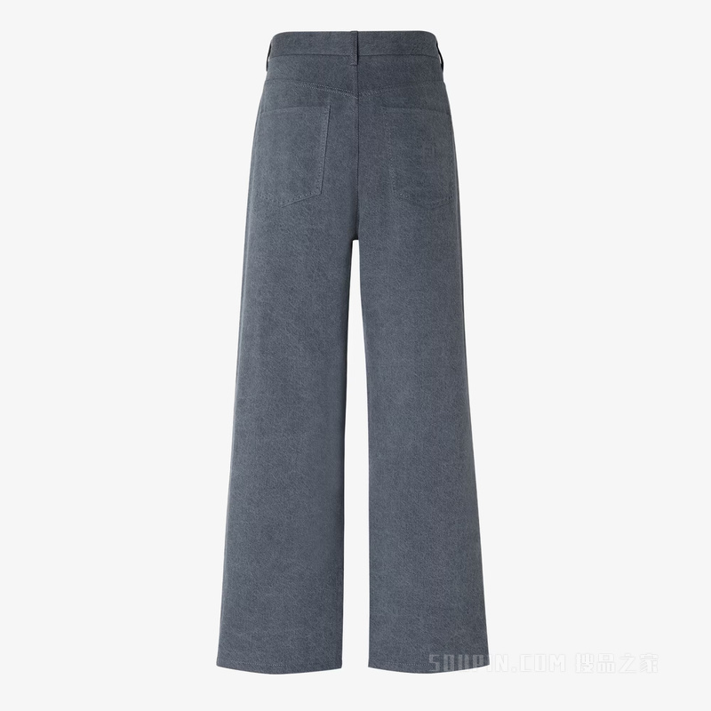 长牛仔裤 灰色牛仔裤