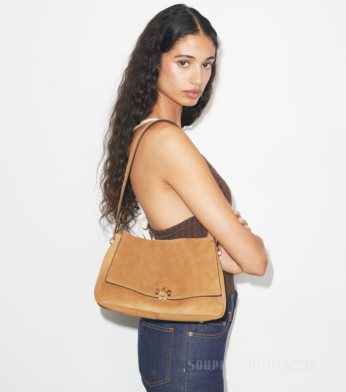 【新品】Charlie 肩背包 烟草色