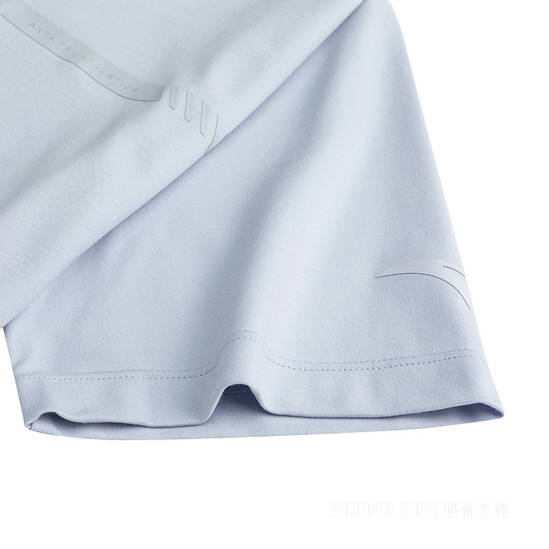 安踏训练男子液柔冰肤短袖POLO衫