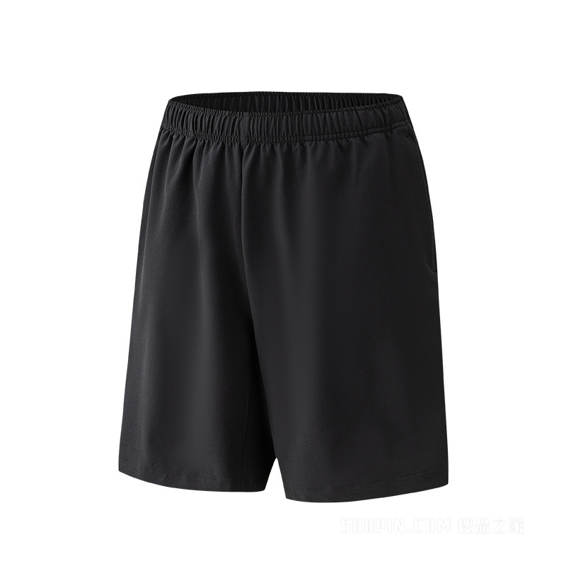安踏训练男子吸湿速干梭织短裤