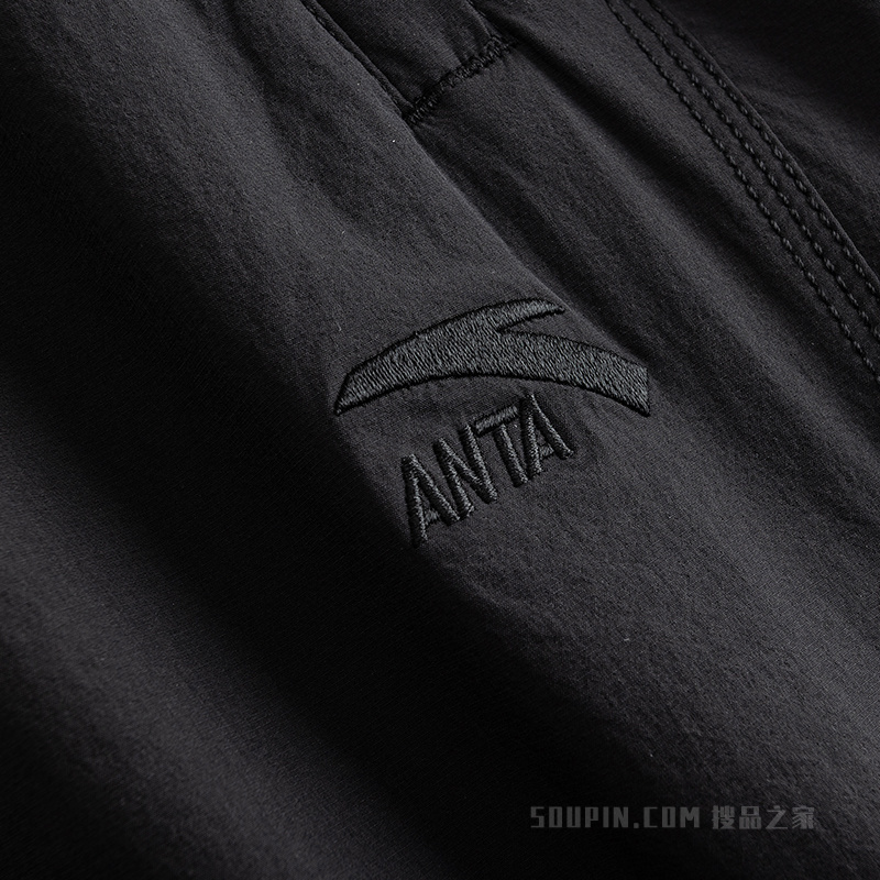 安踏运动复古男子冰肤梭织运动长裤
