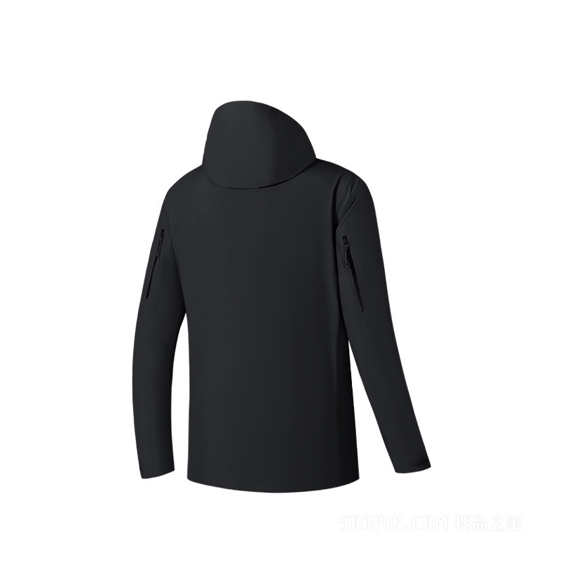 安踏冠军徒步男子GORETEX黑标轻质冲锋衣