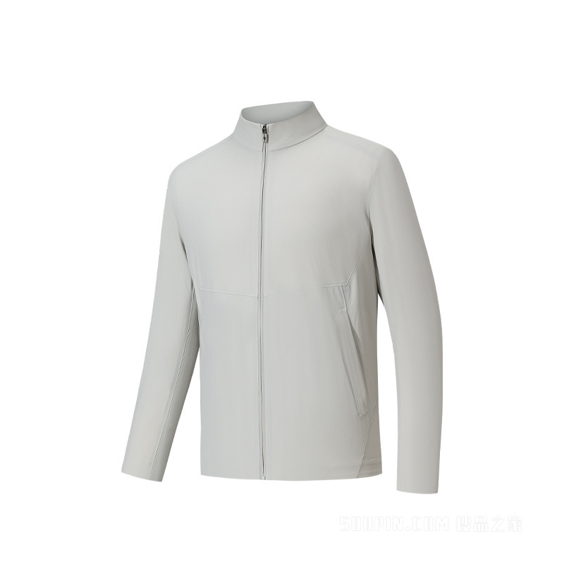 安踏冠军荣耀男子三防抗紫外线50+橡韧科技梭织外套
