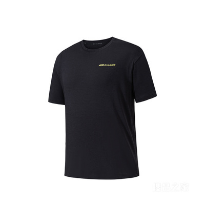 安踏冠军越野跑男子短袖针织衫