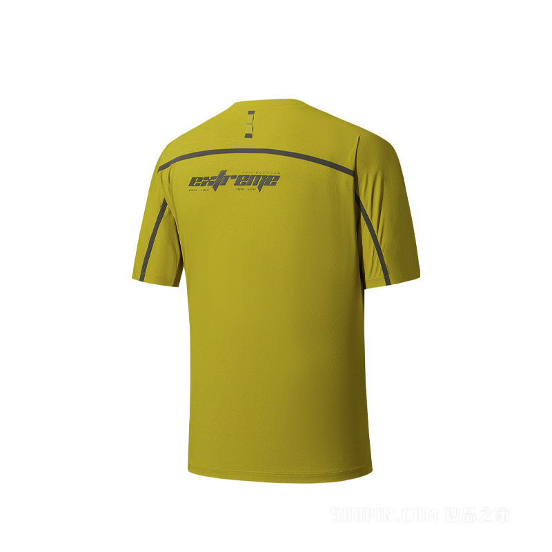 安踏冠军户外旅行男子短袖针织衫