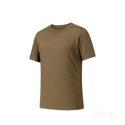 安踏冠军商务男子短袖针织衫