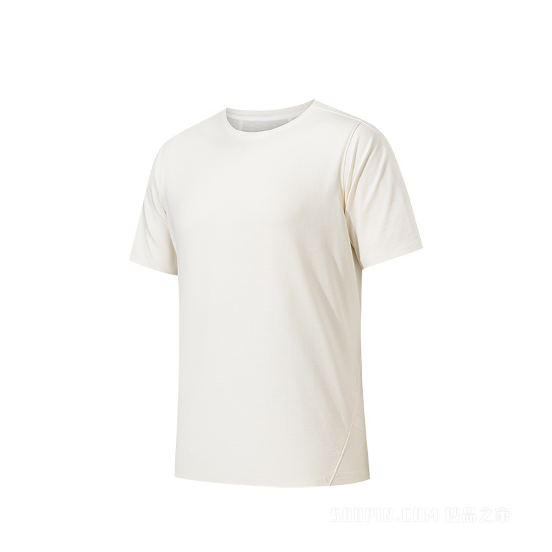 安踏冠军商务男子短袖针织衫