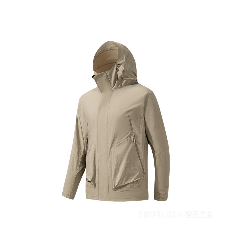 安踏冠军户外旅行男子梭织外套