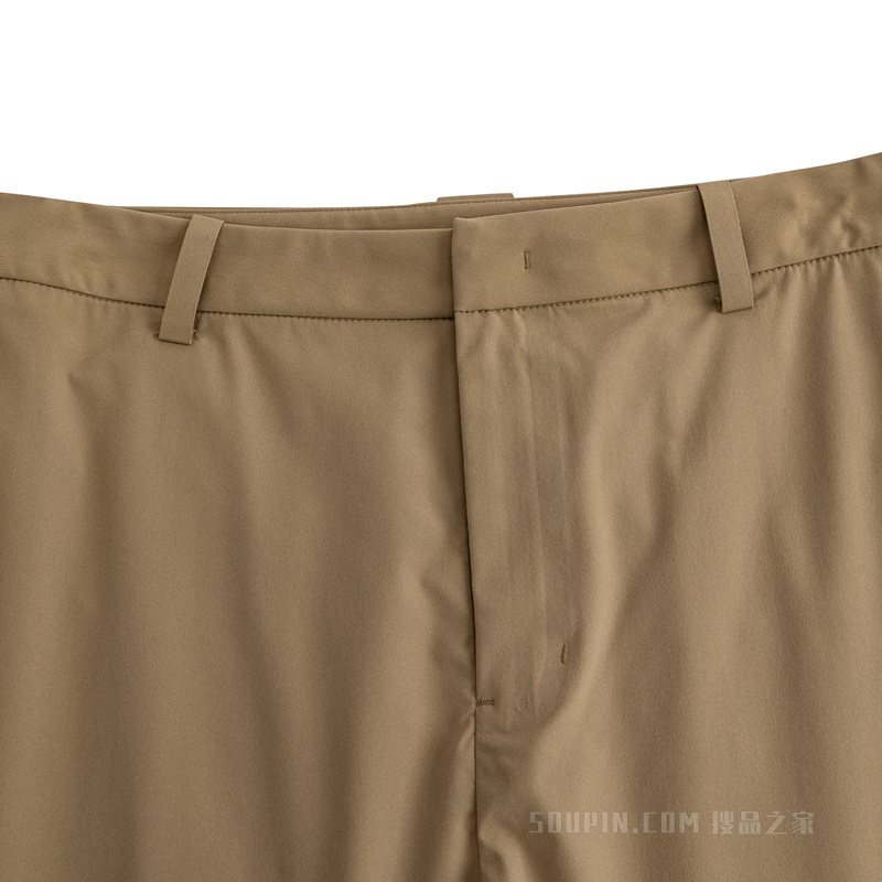 安踏冠军商务男子无氟防泼水梭织运动长裤