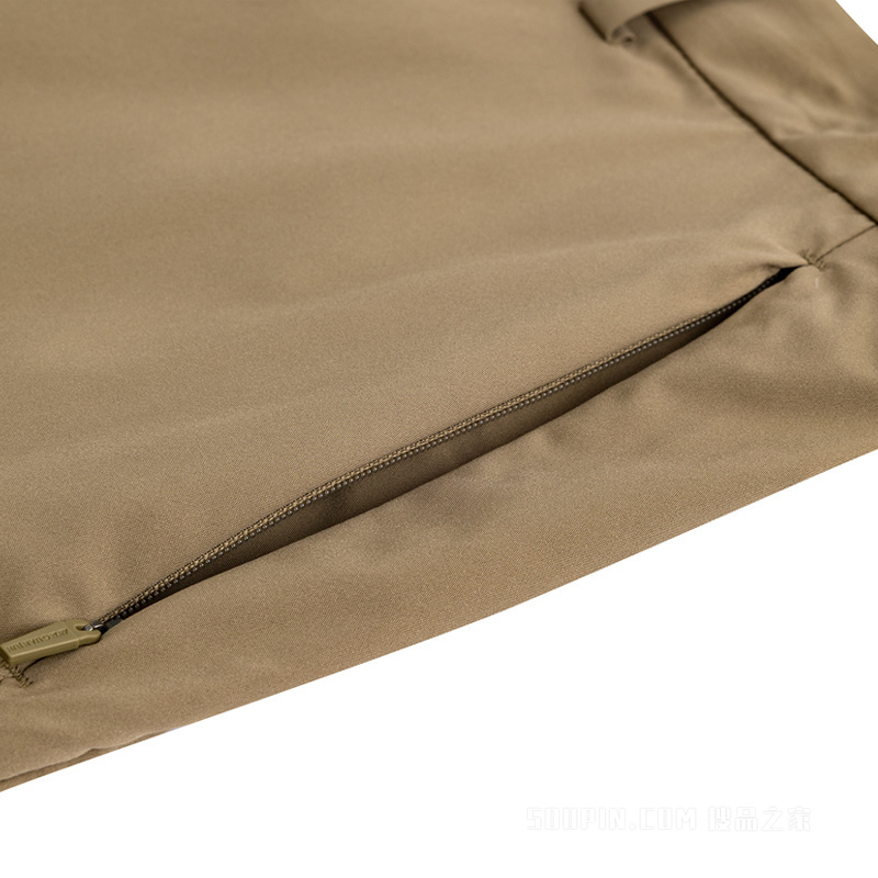 安踏冠军商务男子无氟防泼水梭织运动长裤