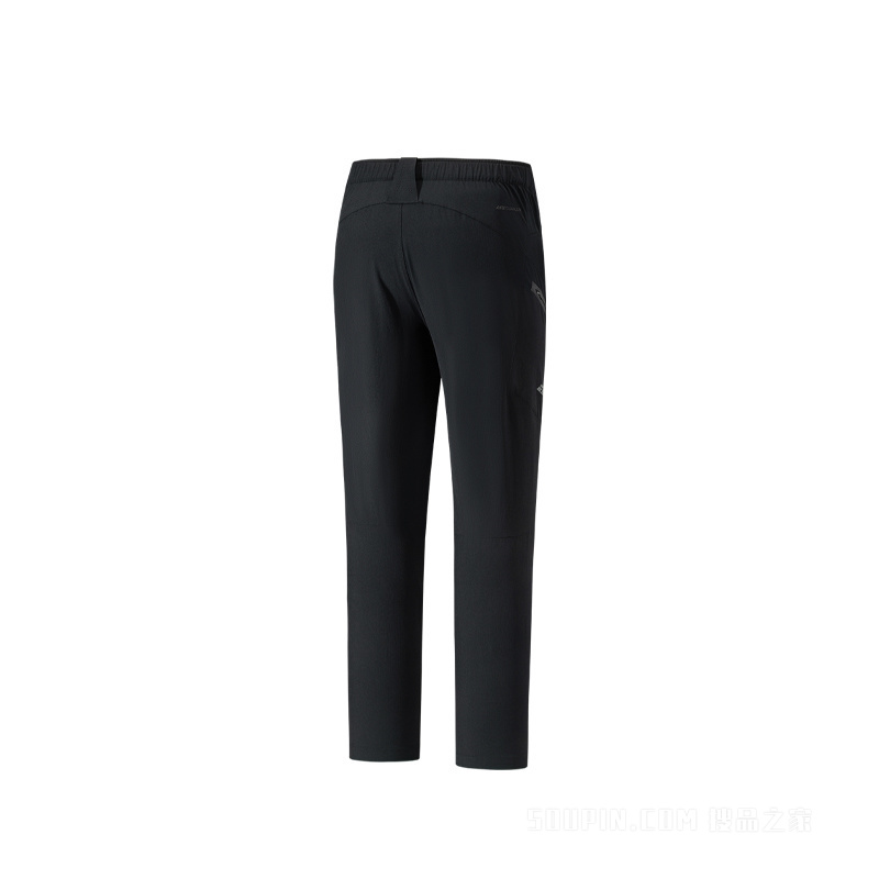 安踏冠军户外旅行男子无氟防泼水梭织运动长裤