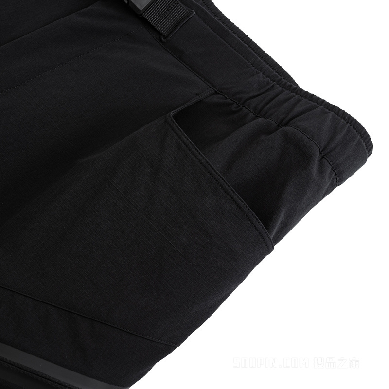 安踏冠军户外旅行男子无氟防泼水梭织运动长裤