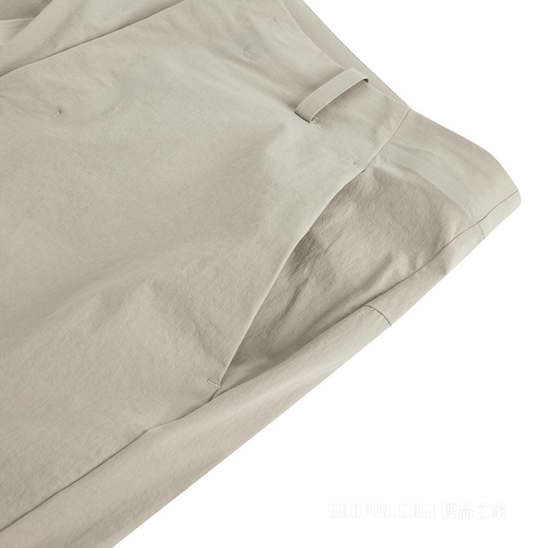 安踏冠军商务男子冰肤抗紫外线UPF50梭织运动长裤