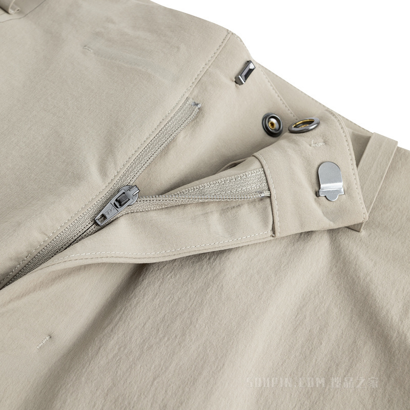 安踏冠军商务男子冰肤抗紫外线UPF50梭织运动长裤