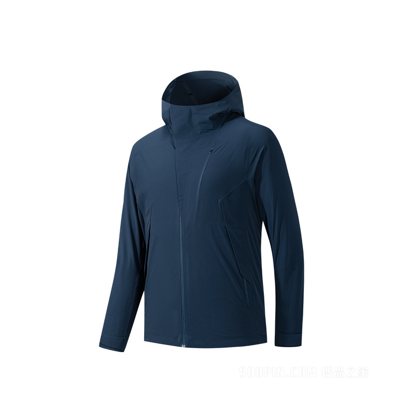 安踏冠军荣耀男子三防抗紫外线橡韧科技梭织外套