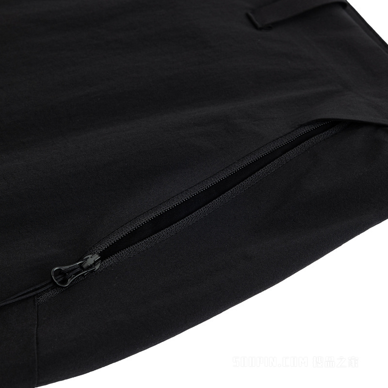 安踏冠军徒步男子吸湿速干梭织运动长裤