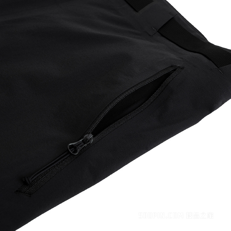 安踏冠军徒步男子无氟防泼水梭织运动长裤（含腰带）