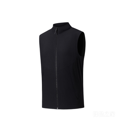 安踏冠军商务男子冰肤抗紫外线梭织马甲