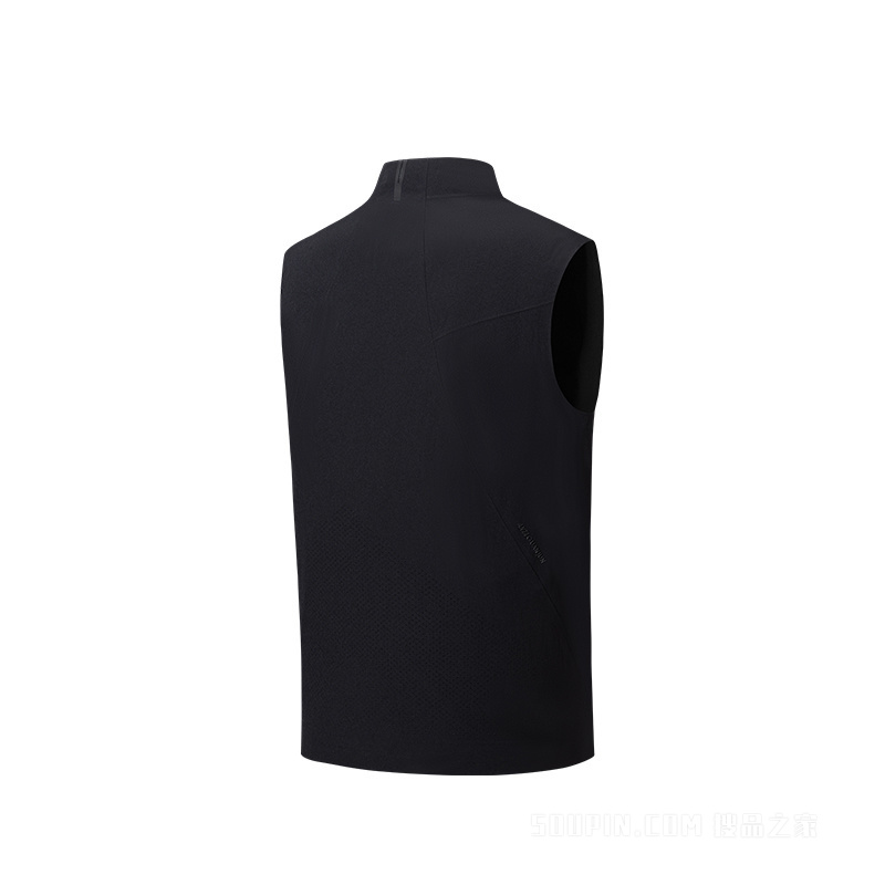 安踏冠军商务男子冰肤抗紫外线梭织马甲