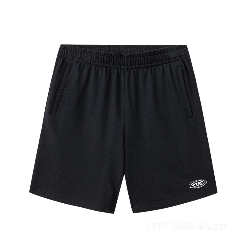 安踏运动复古男子针织短裤