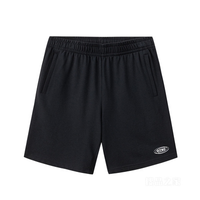 安踏运动复古男子针织短裤
