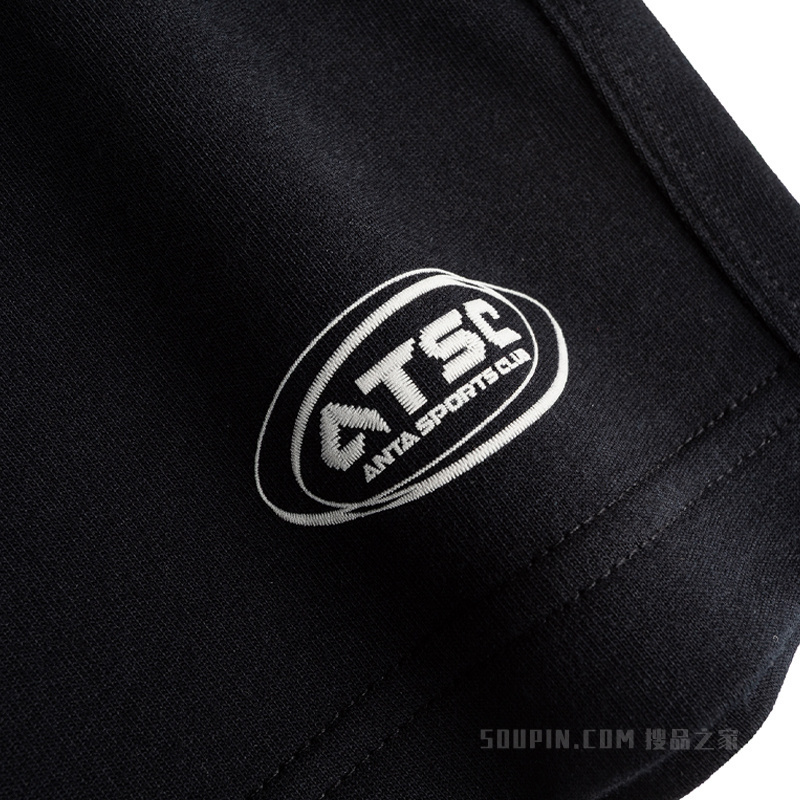 安踏运动复古男子针织短裤