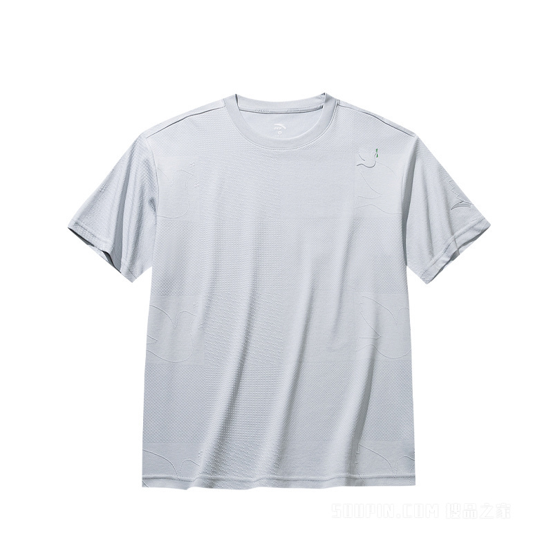 安踏生活系列ANTA ICONIC男子短袖针织衫