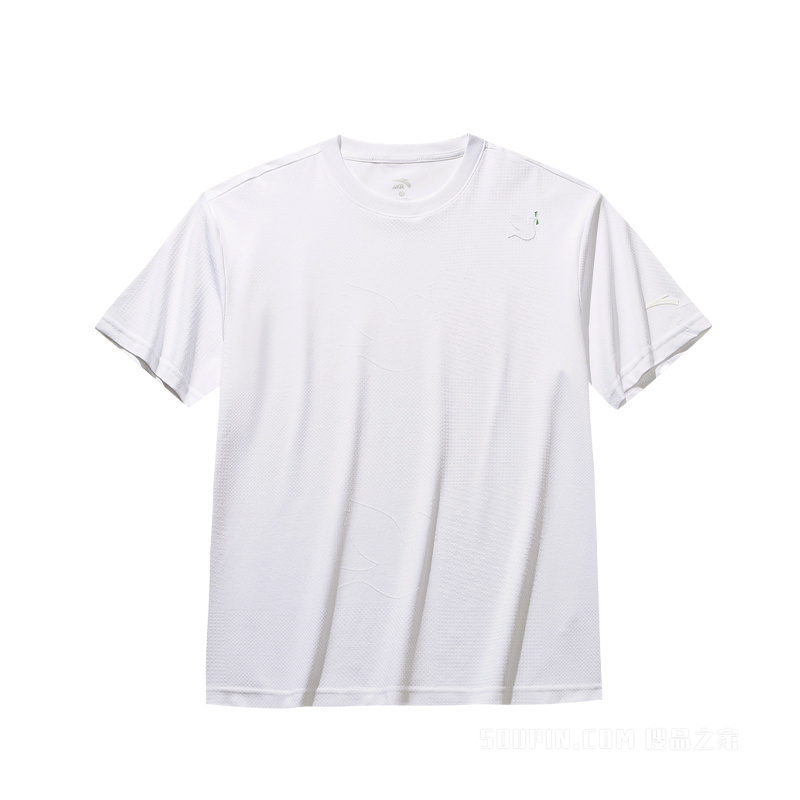 安踏生活系列ANTA ICONIC男子短袖针织衫